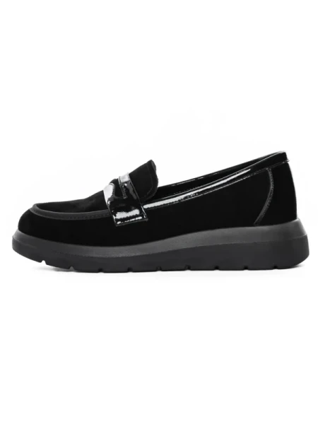 Pantofi Casual Dama din piele naturala 5272T03 BLACK | ADVANCER