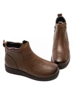 Ghete Dama din piele naturala 3901 BROWN | ADVANCER