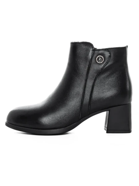 Ghete Dama din piele naturala 8858 BLACK | ADVANCER