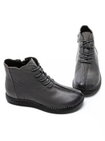 Ghete Dama din piele naturala 9580 GREY | ADVANCER