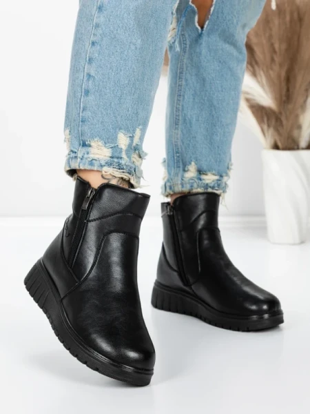 Ghete Dama Imblanite 5XJ83 BLACK | MEI