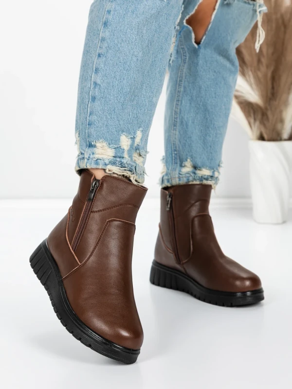 Ghete Dama Imblanite 5XJ83 BROWN | MEI