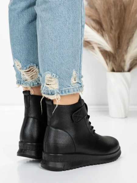 Ghete Dama Imblanite 5XJ90 BLACK | MEI