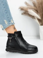 Ghete Dama Imblanite 5XJ87 BLACK | MEI