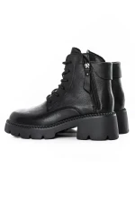 Ghete Dama din piele naturala 8099-2 BLACK | ADVANCER