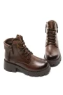 Ghete Dama din piele naturala 8099-2 BROWN | ADVANCER