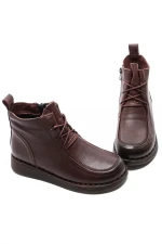 Ghete Dama din piele naturala 8750 WINE | ADVANCER