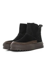 Ghete Dama din piele naturala 8911 BLACK | ADVANCER