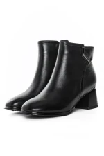 Ghete Dama din piele naturala 2239-50 BLACK | ADVANCER