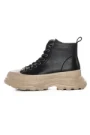 Ghete Dama din piele naturala 66081 BLACK | ADVANCER