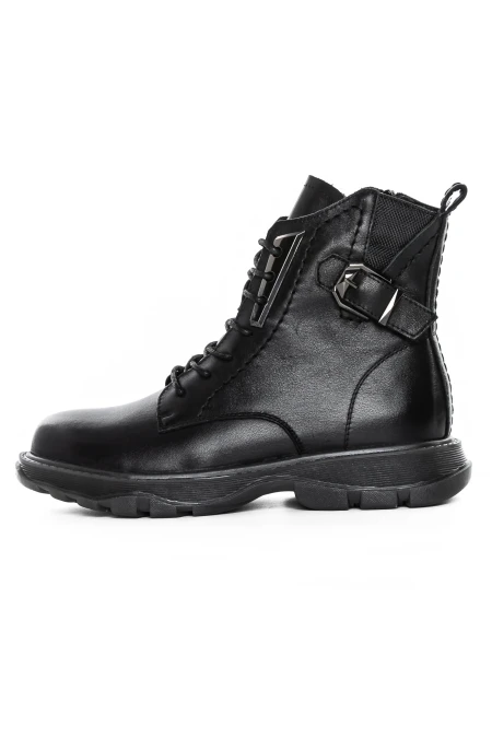 Damskie buty ze skóry naturalnej 1935 Czarny | Formazione