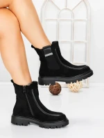 Ghete Dama Imblanite 5AH60 BLACK | MEI