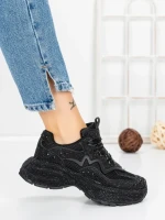 Sneakers Dama 5WL95 BLACK | MEI