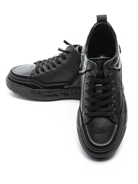 Ghete Barbati din piele naturala 88805 BLACK | ADVANCER