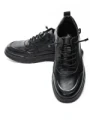 Ghete Barbati din piele naturala 919088-F BLACK | ADVANCER