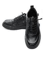 Ghete Barbati din piele naturala 919088-F BLACK | ADVANCER