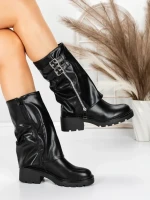 Ghete Dama Imblanite 5GS3 BLACK | MEI