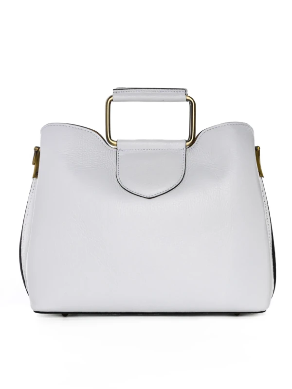 Genti Dama Din Piele Naturala GD52 WHITE | FORSETI