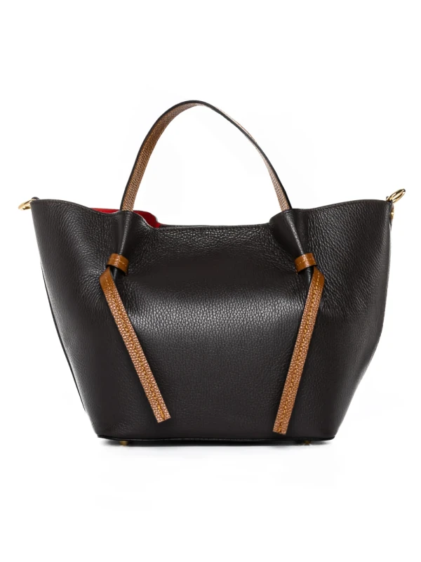 Genti Dama Din Piele Naturala GD53 DARK BROWN | FORSETI