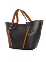 Genti Dama Din Piele Naturala GD53 DARK BROWN | FORSETI