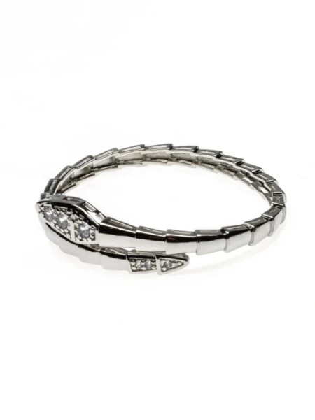 Set Bratara + Inel BR025 ARGINTIU | MEI