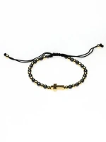 Bratara Unisex BR035 AURIU-NEGRU | MEI