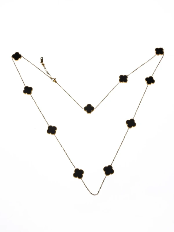 Colier YP-38 AURIU-NEGRU | MEI