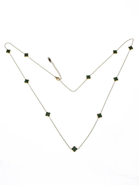 Colier YP-39 AURIU-VERDE | MEI