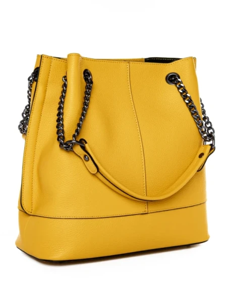 Genti Dama Din Piele Naturala GD49 YELLOW | FORSETI