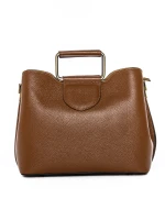 Torby damskie ze skóry naturalnej GD52 Brązowy | Forseti