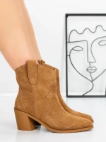 Ciocate Dama din piele naturala 52AD2 YELLOW | PANTOFUL