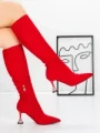 Cizme Dama cu Toc 5XKK66 RED | MEI