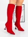 Cizme Dama cu Toc 5XKK66 RED | MEI