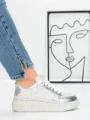 Sneakers Dama 5WL91 SILVER | MEI