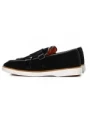 Mocasini Barbati din piele naturala 5NXE57 BLACK | PANTOFUL