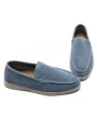 Mocasini Barbati din piele naturala 5NXE58 BLUE | PANTOFUL