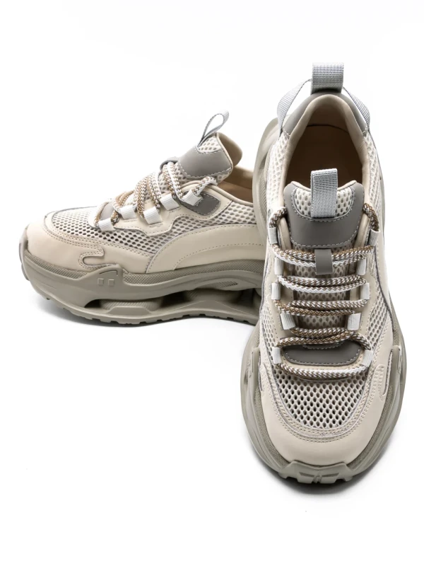 Pantofi Sport Dama din piele naturala 36868-1 CREAM | ADVANCER