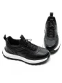 Pantofi Sport Barbati din piele naturala 5306 BLACK | ADVANCER