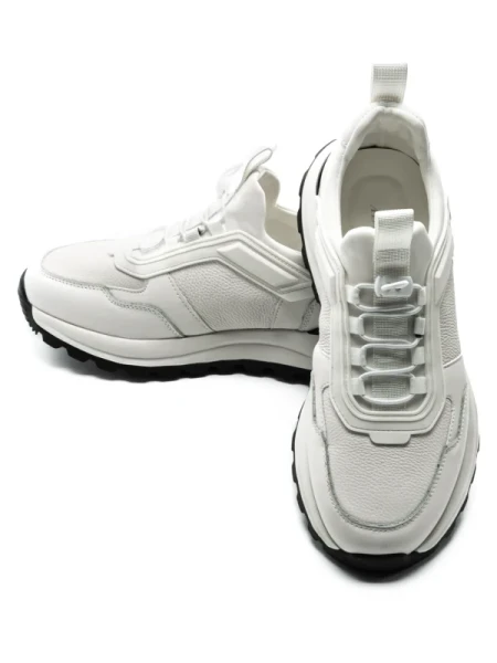 Pantofi Sport Barbati din piele naturala 5306 WHITE | ADVANCER