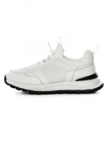 Pantofi Sport Barbati din piele naturala 5306 WHITE | ADVANCER