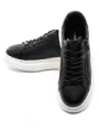Pantofi Sport Barbati din piele naturala 5305 BLACK-WHITE | ADVANCER
