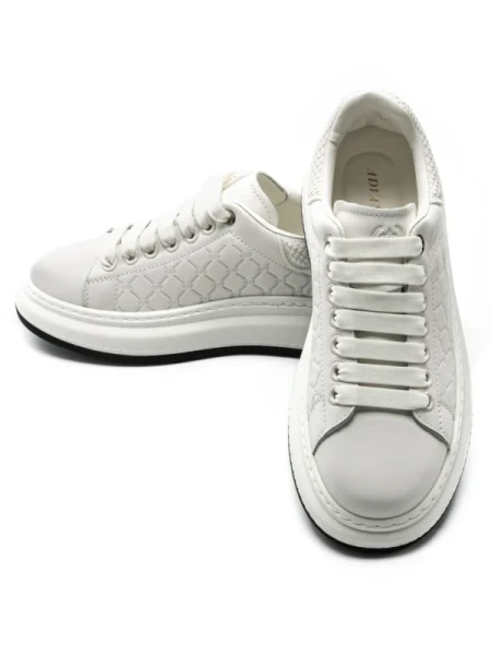 Pantofi Sport Barbati din piele naturala 5301 WHITE | ADVANCER