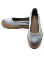 Balerini Dama din piele naturala N3301 BLUE | ADVANCER