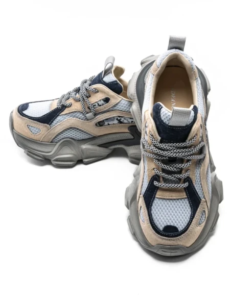 Pantofi Sport Dama din piele naturala Y5757-1 BLUE | ADVANCER