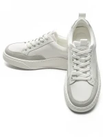 Pantofi Sport Barbati din piele naturala 5320 WHITE | ADVANCER