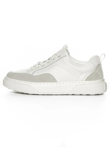 Pantofi Sport Barbati din piele naturala 5320 WHITE | ADVANCER