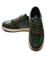 Pantofi Sport Barbati din piele naturala 12-179 GREEN | ADVANCER