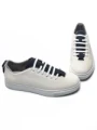 Pantofi Sport Barbati din piele naturala 12-178 WHITE-BLUE | ADVANCER