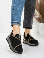 Sneakers Dama 5H62 BLACK | MEI