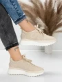 Sneakers Dama 5H71 BEIGE | MEI
